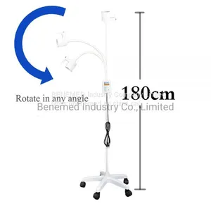Surgical Halogen Examination Lamp Mobile With Castors thumbnail-3
