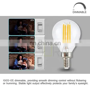 2 Years Warranty 2w 4w P45 G45 Low Voltage DC 3V 12v 24V Led Filament Bulb thumbnail-7