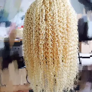 KHH Cheap 613 Lace Front Wig,40 Inch 613 Full Lace Human Hair Wigs,Wholesale Remy Brazilian Transparent Blonde 613 Human Hair Wig thumbnail-5