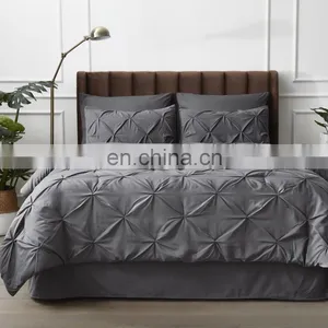 Luxury Designer Hypoallergenic Full Size 6pcs 8pcs Bedsheet Duvet Comforter Set Bedding thumbnail-7