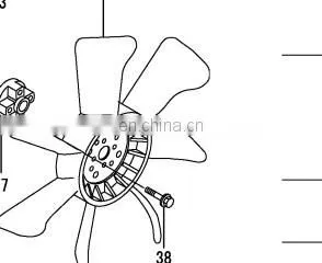 123915-44741 Fen Coolingfor 4TNV106 Engine thumbnail-1