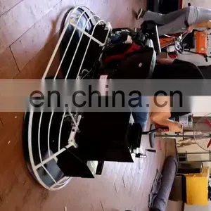 Gasoline Concrete Polishing Power Trowel Machine for Sale Driving thumbnail-1