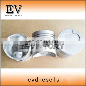 K3E Piston Kit Include Pin and Clip for Mitsubishi Engine Tractor thumbnail-1
