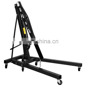 2 TON 4000 lb Shop Crane Lift Folding Engine Hoist thumbnail-2