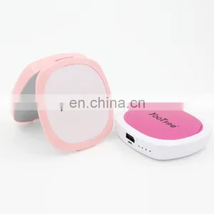 Hot Gift Quick 4000Mah Charging Make Up Portable Mirror Mobile Smart Powerback thumbnail-5