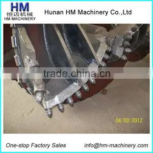 Double Cut Single Carry Flat Rock Auger For Bauer Rotary Drilling Rig thumbnail-5
