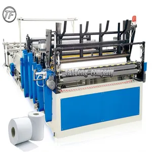 Automatic Toilet Paper Rewinding and Perforating Paper Machine thumbnail-1