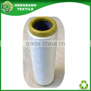 The Cheapest White Colour Recycled Cotton Spandex Covered Yarn HB268 China thumbnail-2