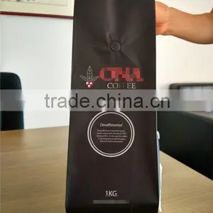 Side Gusset Laminated Plastic Printed Coffee Bean Packaging Bags With Valve 1KG thumbnail-1