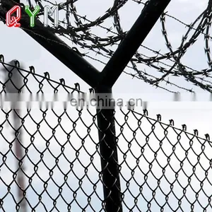 Metal Chain Link Security Mesh Airport Fence thumbnail-2