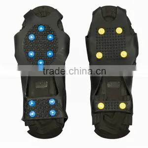 6 Spikes Snow and Ice Grips With Heel Studs thumbnail-2