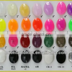 the Newet Fashion Resin Polyester Stones Button thumbnail-1