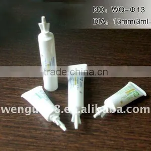 13mm Soft Cosmetic Tubes for Trial Pack and Gift Plastic Soft Cosmetic Tube Twist off Tube thumbnail-1