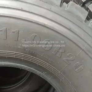 Heavy Duty Truck Truck Dump Truck Wire Tyre 1100/11.00/1200/12.00R20 Radial Large Flowered Tyre thumbnail-3