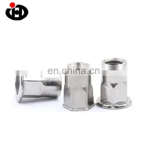 Hot Sale JINGHONG Countersunk Head Blind Rivet Nut Stainless thumbnail-1