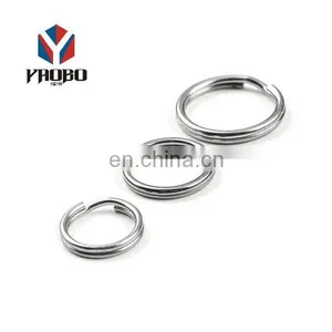 Cheap Price 25mm Metal Key Chain Round Split Key Ring Wholesale For Clothing thumbnail-3
