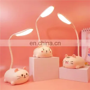 Novelty Design Lovely Led Cartoon Portable Table Lamp thumbnail-4