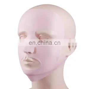 Reusable Flexible Absorption Prevent Evapor Silicone Face Mask Cover thumbnail-1