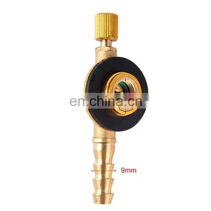 Adaptador de gas para camping seguro al aire libre, con conmutador, resistente, fabricado en acero inoxidable, conector para quemador de estufa de gas, adaptador de válvula de tanque thumbnail-3