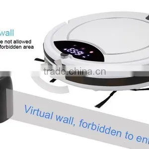 2016 New Arrival Robot Vacuum Cleaner Dry and Wet Anti Falling Robot OEM Factory thumbnail-4