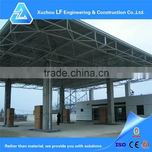 Ce Certification Light Steel Space Frame Structure for Gas Station thumbnail-6