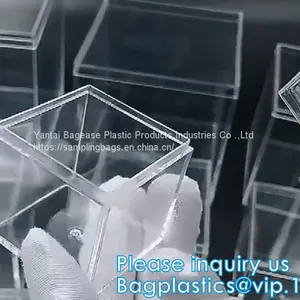 Medical Supplies Display, Clear Acrylic Booster Box With Magnet Elite Trainer Box Acrylic Case for Cards Storage Display thumbnail-5
