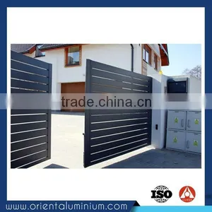 Aluminium Modern Main Gate Designs thumbnail-1