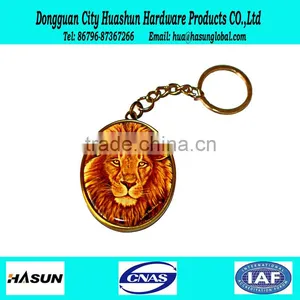 Custom Metal Keychains With Soft Enamel/imitation Enamel/epoxy for Promotion thumbnail-1