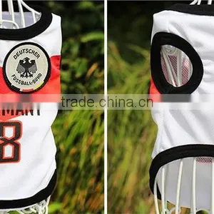 Football Clothes Model World Cup Team Pet Dog Clothes Dog Dresses thumbnail-5