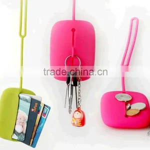 Customized Soft Silicone Rubber Key Chain thumbnail-1