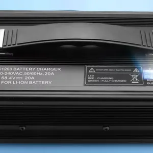 48V20A 1209W Lifepo4 Battery Charger CE Certificated Lead-acid Charger for Electric Motorcycle E-bike thumbnail-4