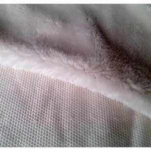 100% Polyester Shu Velveteen Faux Fur Sherpa One Side Fabric‌ thumbnail-2