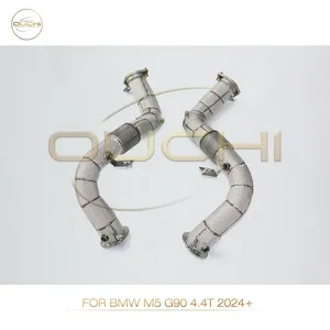 Exhaust Downpipe for BMW M5 G90/M6 F10 F06/F90 M5 M6/X2 35i/X3M X4M F97 F98 Stainless Steel Performance Upgrade Increase High-performance Auto Parts thumbnail-1