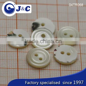 J&C Round Trocas Shell Buttons for Fashion Shirt.TR067,068 thumbnail-4