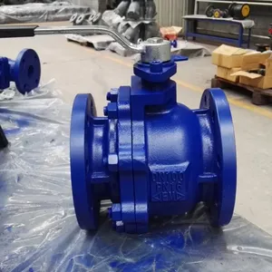 Heavy-duty ANSI Cast Iron Ball Valve for Power Plants With Ductile Iron Disc and Carbon Steel Stem thumbnail-3