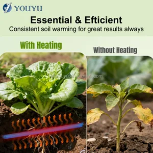 Traditional Design Electric Heating System Waterproof Electric Underfloor Heating Cable for North America Floor Heating Parts thumbnail-2