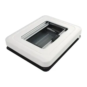 MAYGOOD MG16RW 500x350mm RV Motorhome Caravan Aluminum Side Window With Curtains and Blinds thumbnail-4