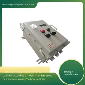 Meirun Waterproof, Dustproof and Explosion-proof Control Box, Suitable for Vertical, Wall-mounted, Floor-standing Installation, Special for Chemical and Other Flammable and Explosive Environments thumbnail-2