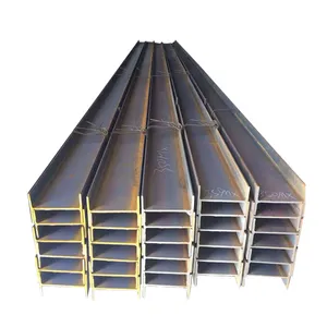 Iron Carbon Steel Universal Beams SS400 Standard Sizes Heavy Duty Structural Profiles for Construction H Beam I Beam thumbnail-1