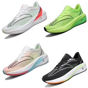 Wholesale Men's Running Shoes Jogging Breathable Mesh Cushioning Non-Slip Outdoor Luxury Shoes Couple Trainer Race Sneakers Off-road Shoes thumbnail-5