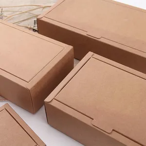 Good Sale Kraft Material Foldable Packaging Box thumbnail-3