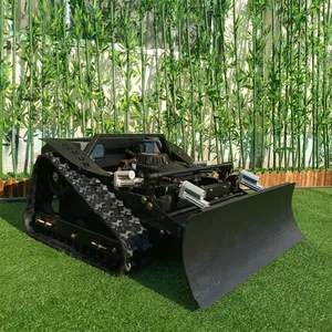 9HP Industrial Single Cylinder Loncin 224CC Gasoline Engine Tracked Remote Operated Bush Trimmer thumbnail-2