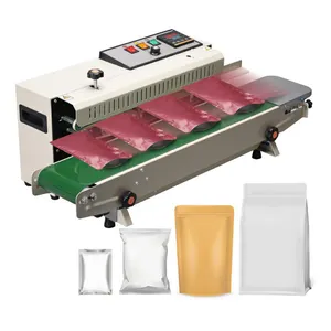 Commercial Automatic Sealing Machine for Plastic Film Food Mooncake Tea Nuts and Snacks thumbnail-2