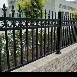 Palisade Antitheft Zinc Steel Fence - Temporary Security Panel for Farm and Pool thumbnail-1
