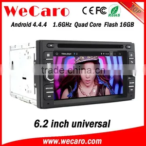 Wecaro 6.2" WC-2U6008 Android 4.4.4 Car Dvd Player Touch Screen Gps Car Navigation System WIFI 3G Mirror Link thumbnail-1