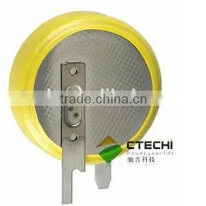 3V Lithium Battery Cr2477 With Solder Pins thumbnail-4