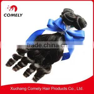 China Queen Hair Spiral Curl Loose Wave Brazilian Hair Extensions Online Sale thumbnail-2