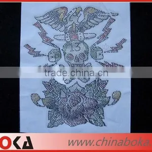 Latest Fashion Hot Fix Rhinestone Transfer Motif thumbnail-1