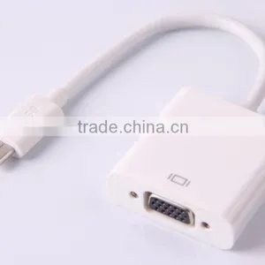 Top Seller 1080p TYPE C Mini USB3.0 to VGA Cable Adapter for Computer/smart Phone thumbnail-4
