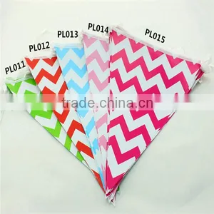 Wedding Party Decorative Flags Banners Birthday Baby Shower Paper Decoration thumbnail-5